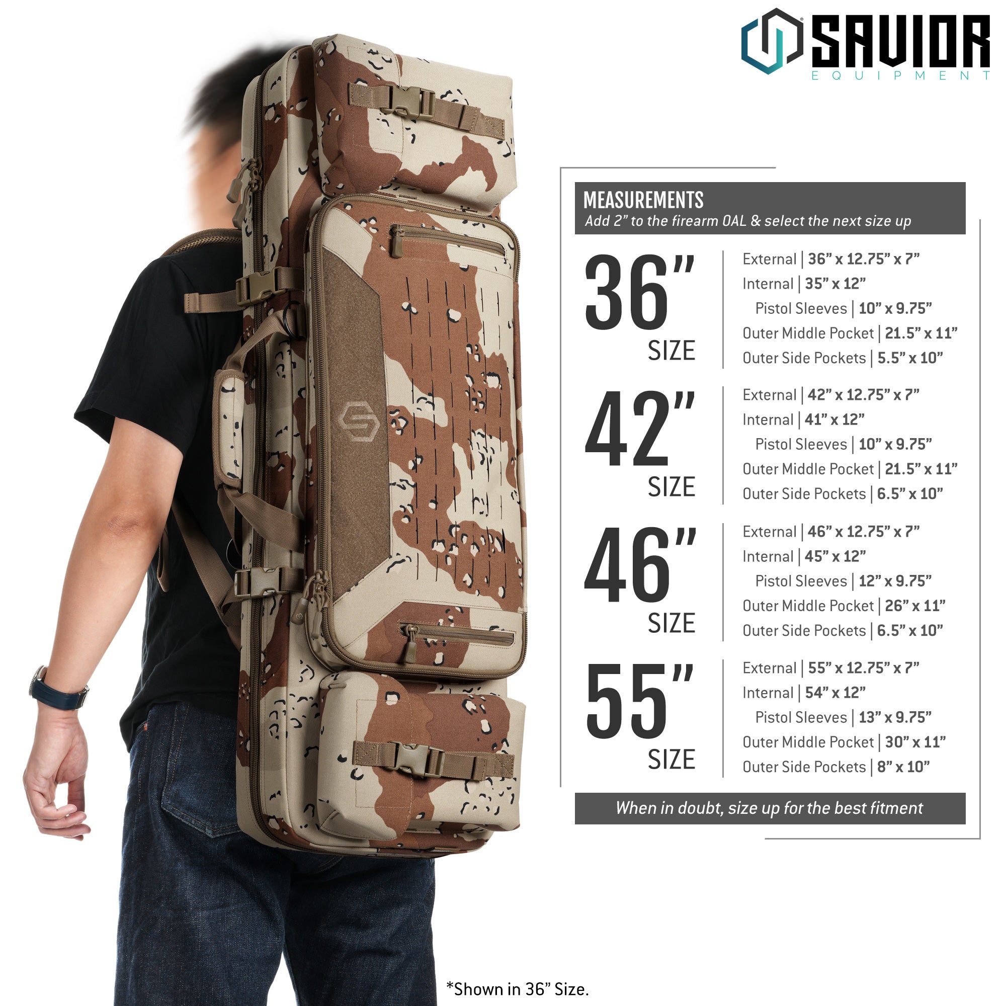 Savior Equipment - Camo Urban Warfare - 36"/42"/46"/55" 9 Savior Equipment - Camo Urban Warfare - 36"/42"/46"/55" - Billede 9