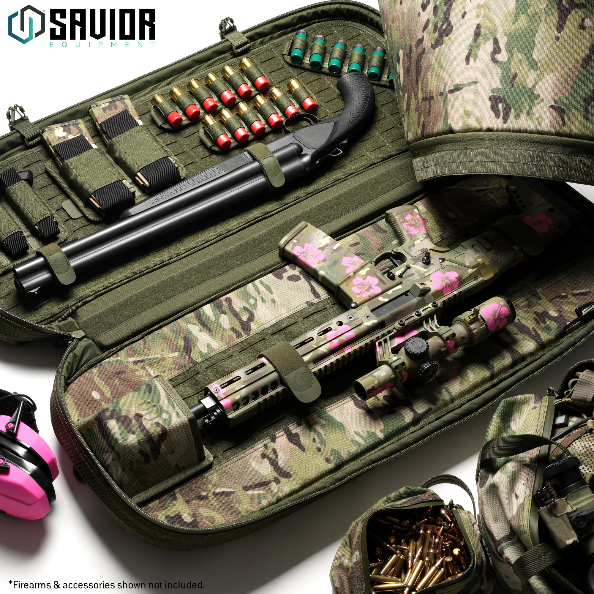 Savior Equipment - MultiCam® Specialist Covert Single Rifle Case - 30"/34"/38" 10 Savior Equipment - MultiCam® Specialist Covert Single Rifle Case - 30"/34"/38" - Billede 10