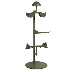 Savior Equipment - H.A.B Rack 2.0 - Tactical Gear Stand W/ Rifle Rack - OD Green