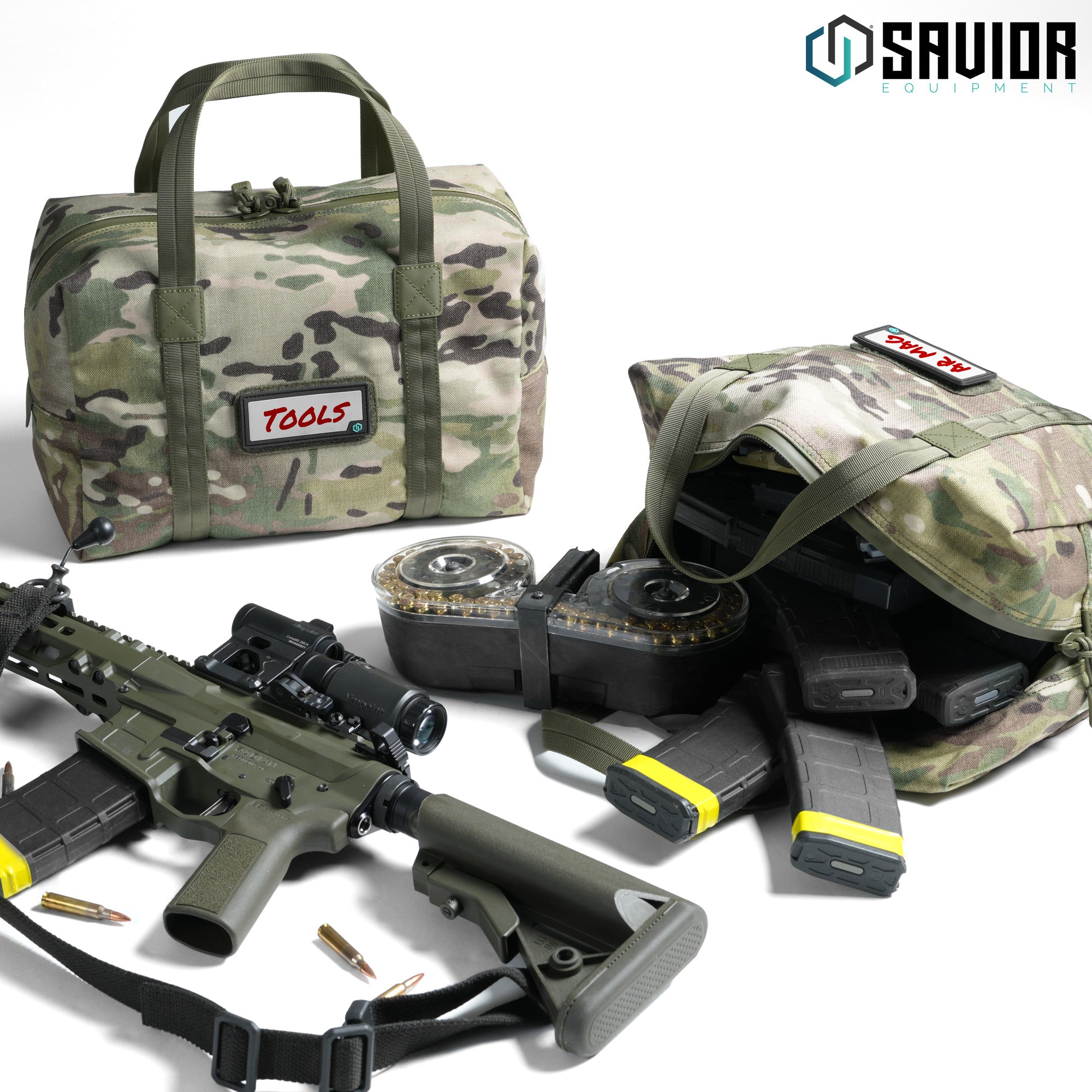 Savior Equipment - MultiCam® Mini Hauler Duffle Bag (2-Pack) 7 Savior Equipment - MultiCam® Mini Hauler Duffle Bag (2-Pack) - Billede 7