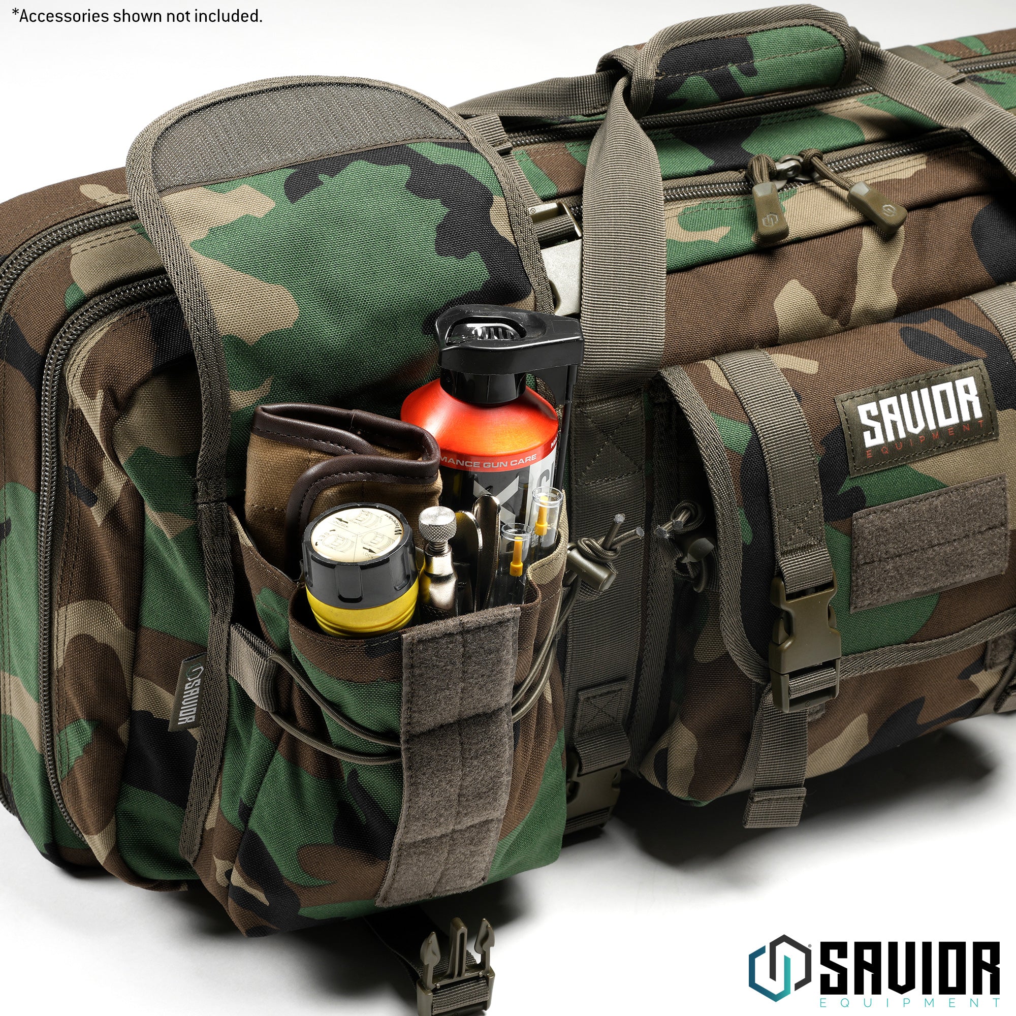 Savior Equipment - Camo American Classic Shorty Double Rifle Bag - 24"/28"/32" 11 Savior Equipment - Camo American Classic Shorty Double Rifle Bag - 24"/28"/32" - Billede 11
