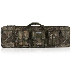 Savior Equipment - Camo American Classic Double Rifle Bag - 36"/42"/46"/55" - Realtree Timber, 42"