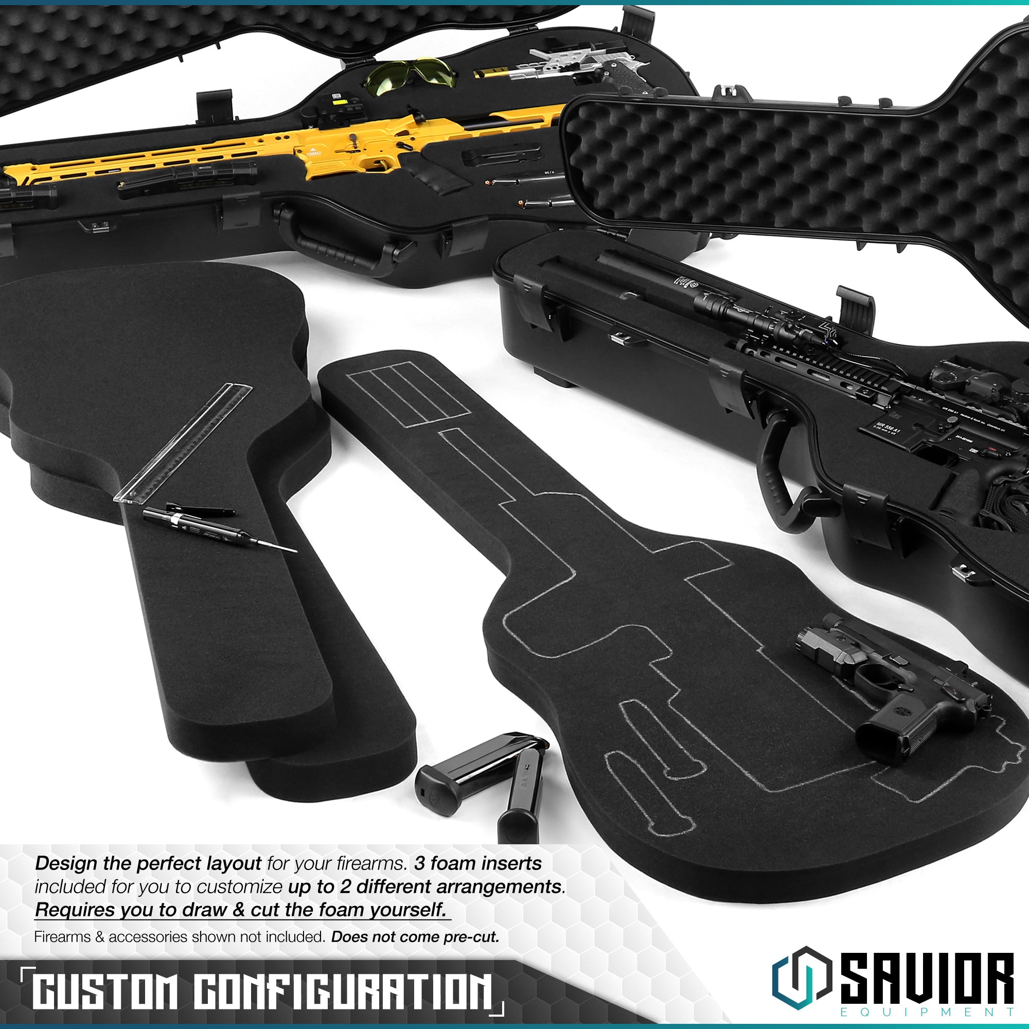 Savior Equipment - Ultimate Guitar Case - 45" 5 Savior Equipment - Ultimate Guitar Case - 45" - Billede 5