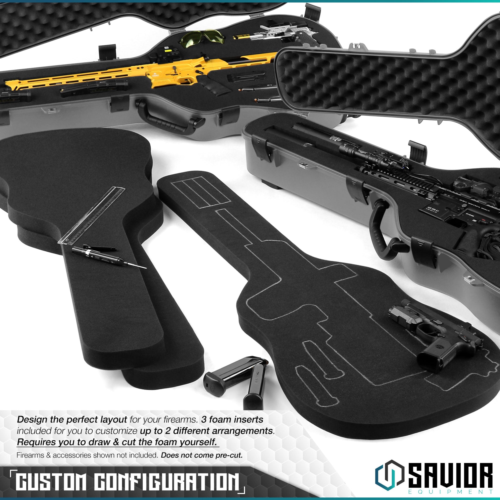 Savior Equipment - Ultimate Guitar Case - 45" 11 Savior Equipment - Ultimate Guitar Case - 45" - Billede 11