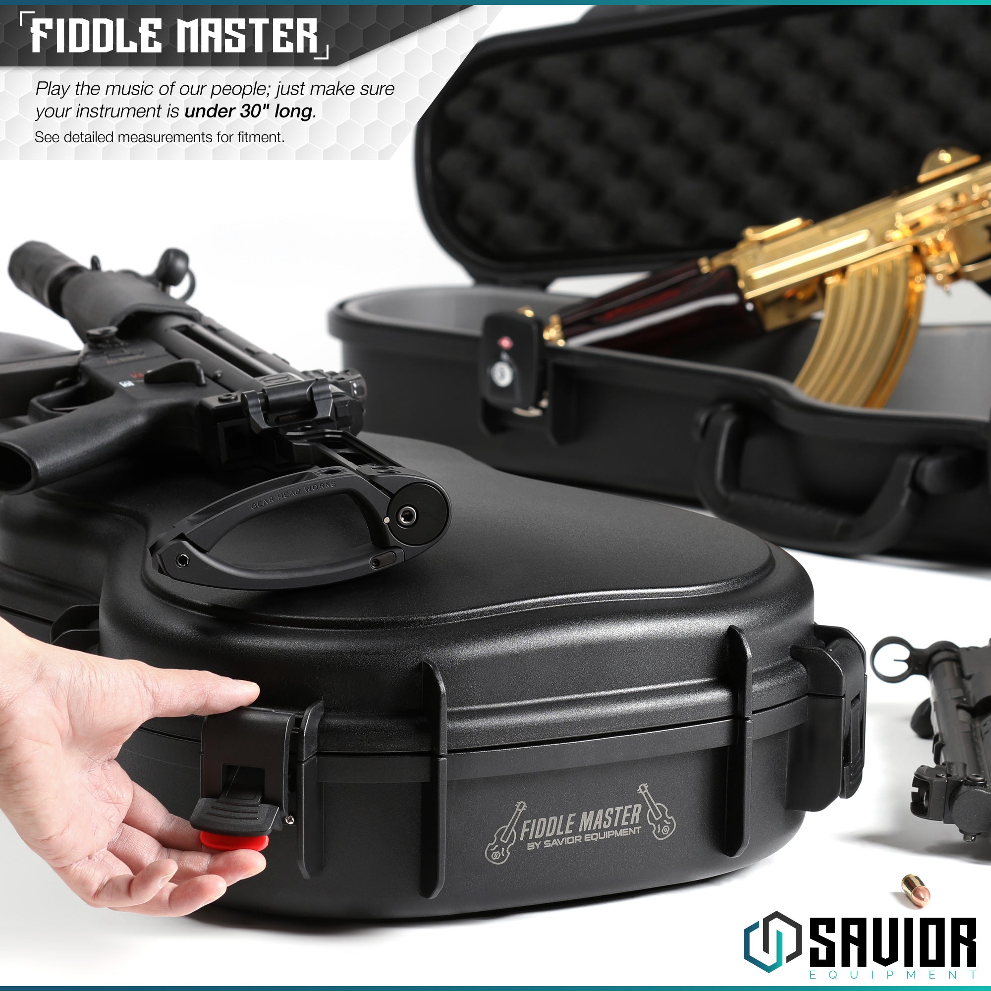 Savior Equipment - Fiddle Master - 30" 3 Savior Equipment - Fiddle Master - 30" - Billede 3