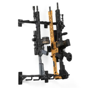 Savior Equipment - Rifle Wall Rack - 6 Slots - Obsidian Black