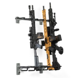 Savior Equipment - Rifle Wall Rack - 6 Slots - SW Gray