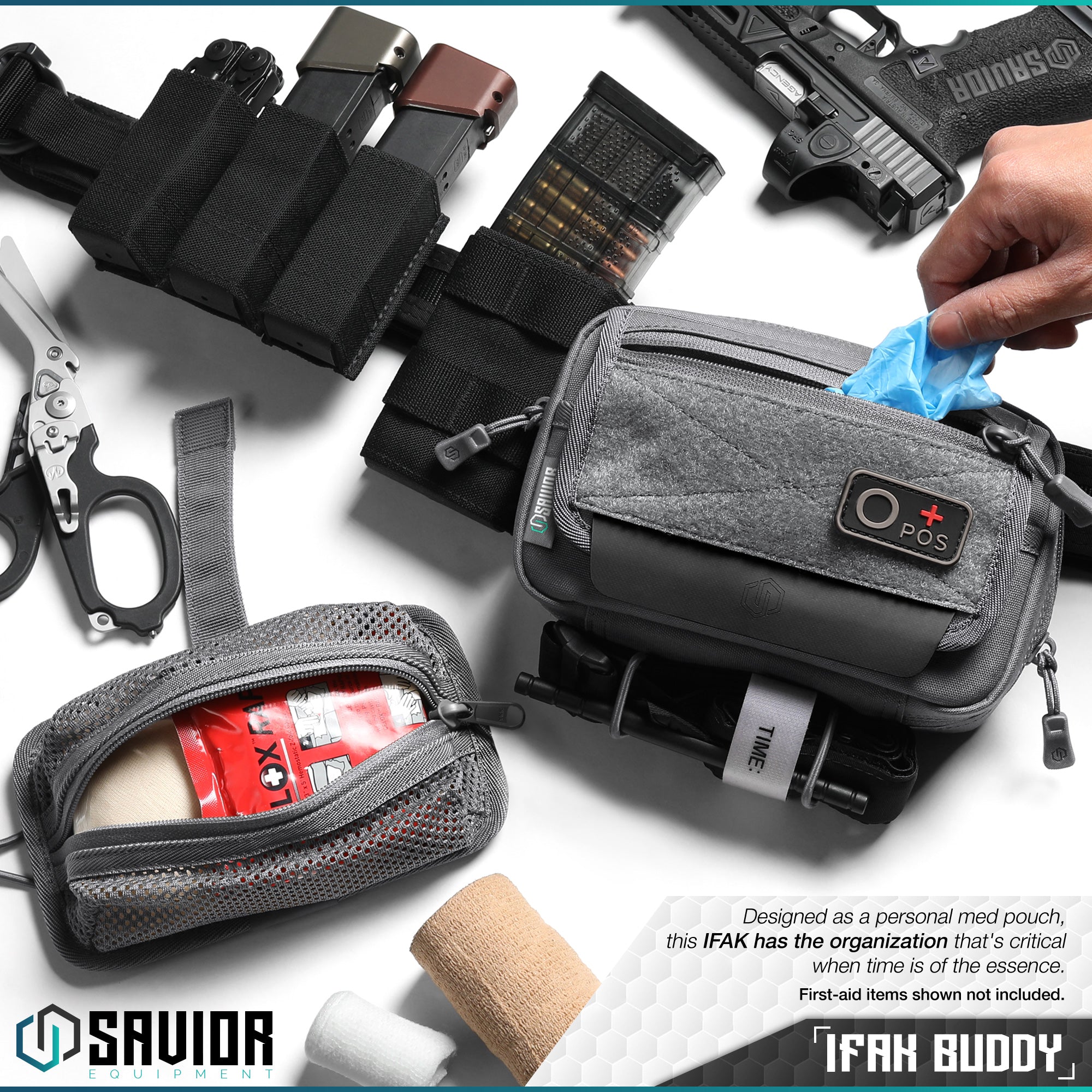 Savior Equipment - IFAK Buddy - Individual Medical Pouch 9 Savior Equipment - IFAK Buddy - Individual Medical Pouch - Billede 9