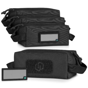 Savior Equipment Loose Sac - Soft Ammo Carrier (4-Pack) - Obsidian Black