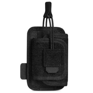 Savior Equipment - Universal Pistol Holster w/ Hook Backing - Obsidian Black