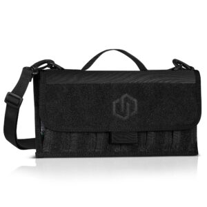 Savior Equipment - Pistol Magazine Pouch with Sling - 6 Mag - Obsidian Black