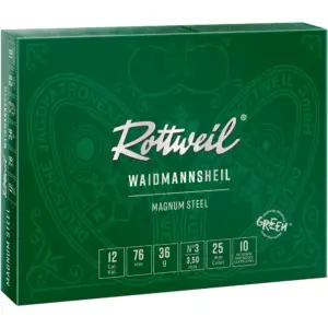Rottweil Waidmannsheil Magnum Steel 12/76 36g - Str 1 - 4.0 mm