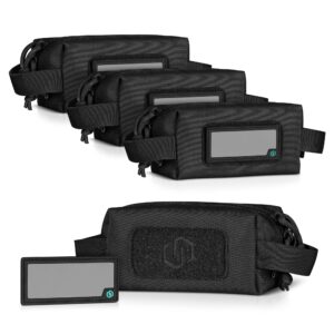 Savior Equipment - Mini Loose Sac - Soft Ammo Carrier (4-Pack) - Obsidian Black