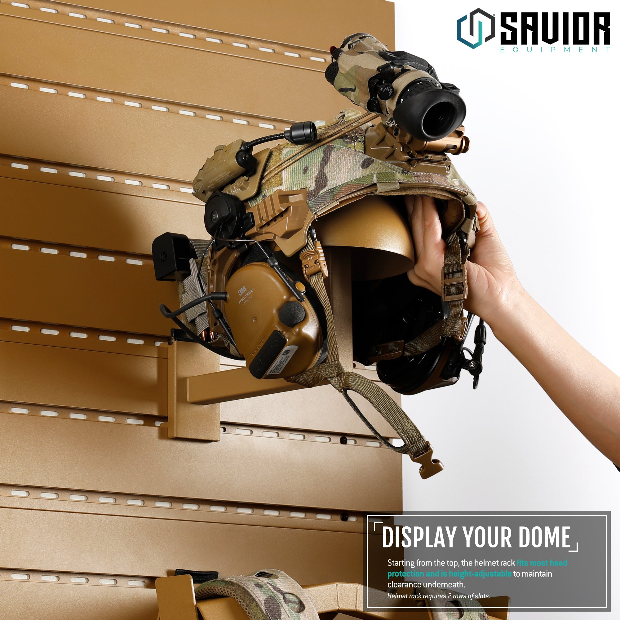 Savior Equipment - Wall Rack System - H.A.B Rack 9 Savior Equipment - Wall Rack System - H.A.B Rack - Billede 9