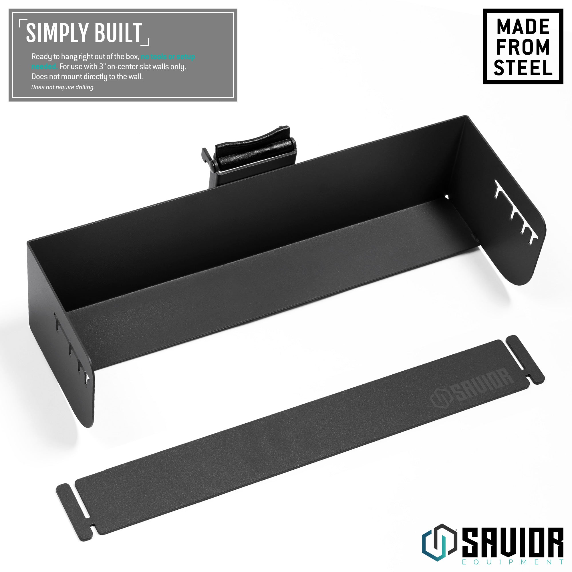 Savior Equipment - Wall Rack System - Universal Mag Holder 6 Savior Equipment - Wall Rack System - Universal Mag Holder - Billede 6