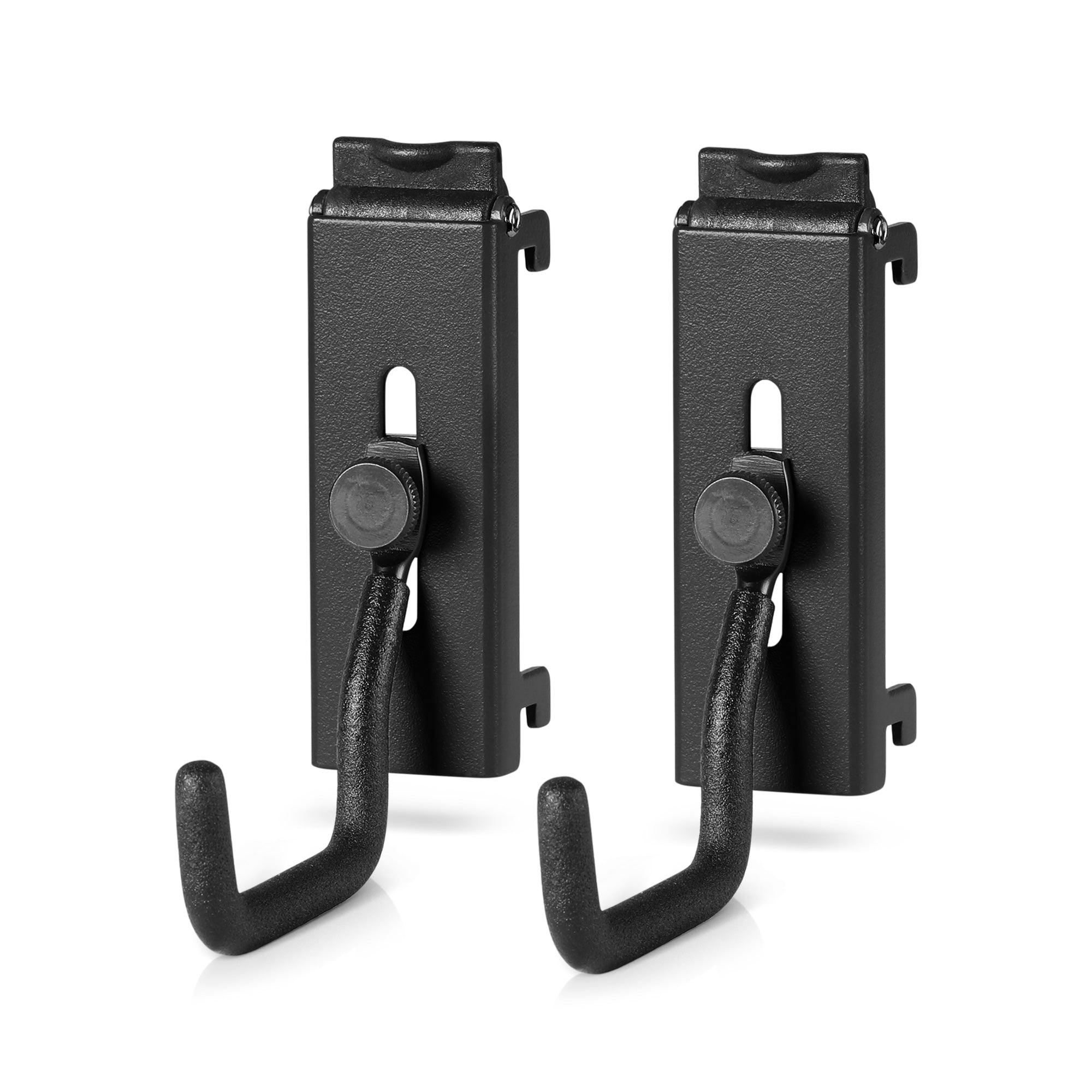 Savior Equipment - Wall Rack System - Adjustable J-Hook, Small (2-Pack) 1 Savior Equipment - Wall Rack System - Adjustable J-Hook, Small (2-Pack)